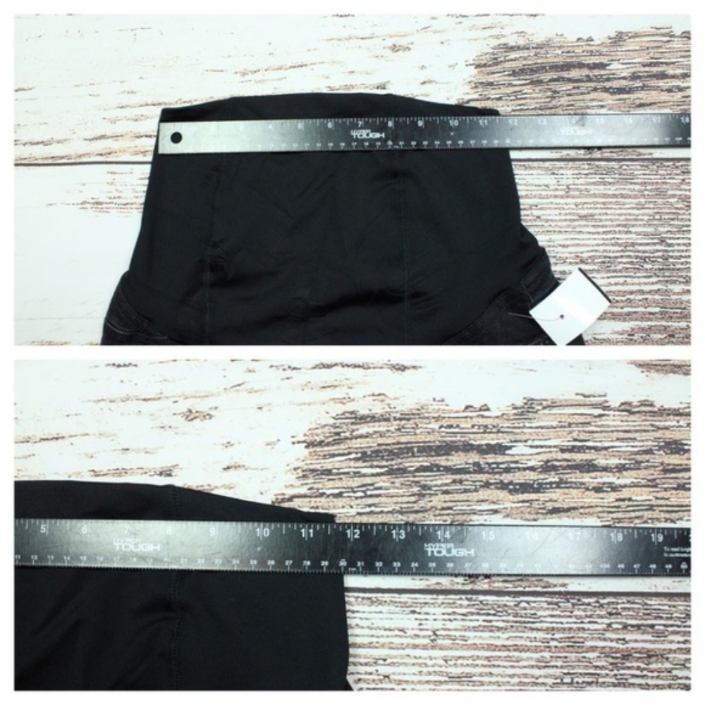 Isabel Maternity Midi Short size 2 Crossover Panel - Picture 5 of 7